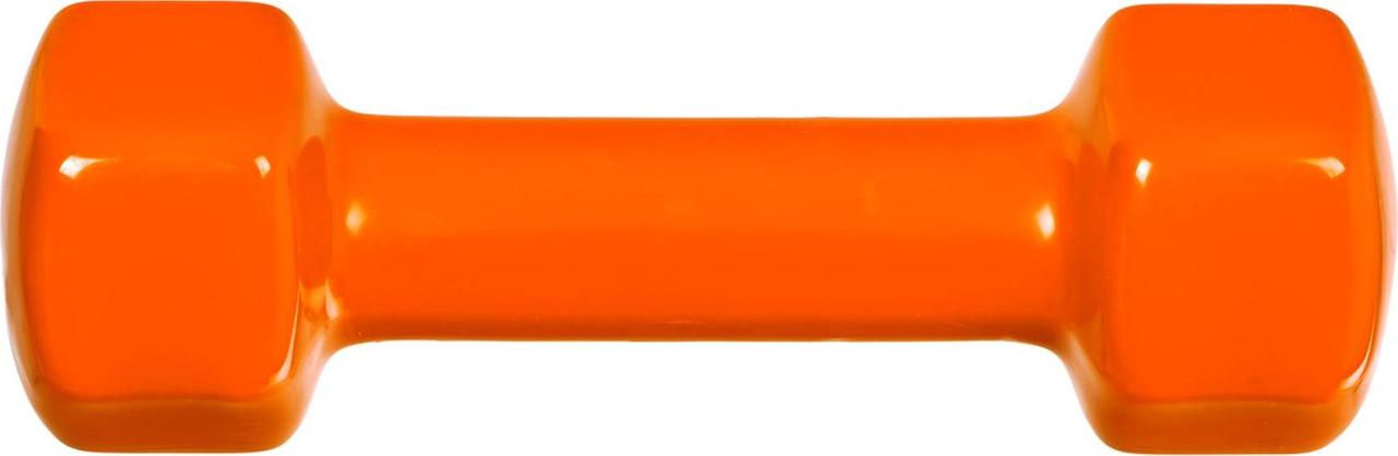 Гантель обрезиненная, оранжевая 1,5 кг - фото 3 - id-p220777585