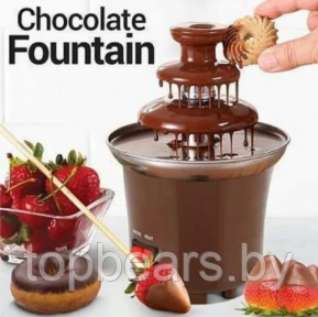 Шоколадный фонтан фондю Chocolate Fondue Fountain Mini / Фондюшница - фото 1 - id-p220777991