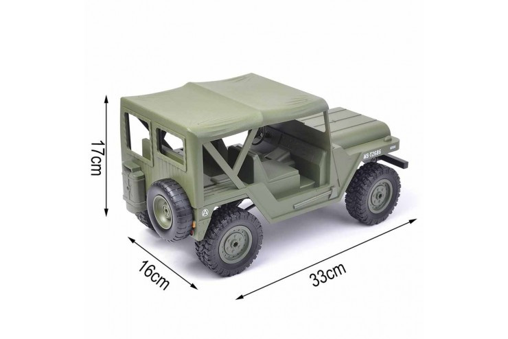 Радиоуправляемый Jeep 1:14 US M151 4WD 1:14 2.4G - фото 5 - id-p220778069