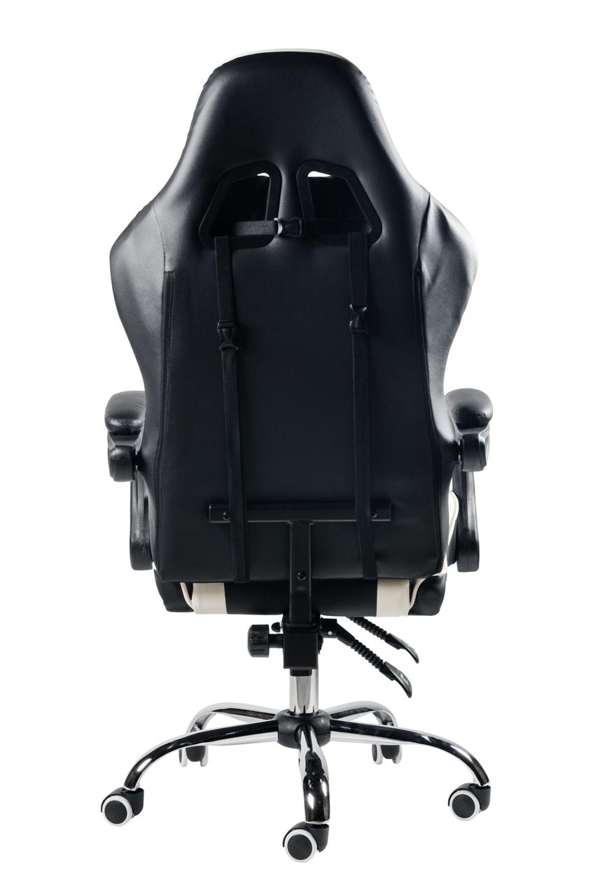 Вибромассажное кресло Calviano ASTI ULTIMATO black/white/green - фото 5 - id-p220778066