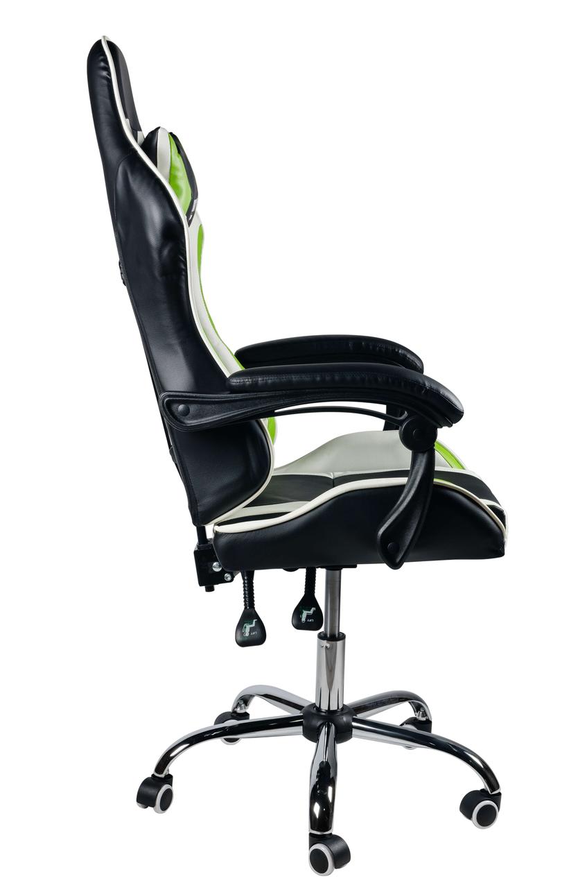 Вибромассажное кресло Calviano ASTI ULTIMATO black/white/green - фото 7 - id-p220778066