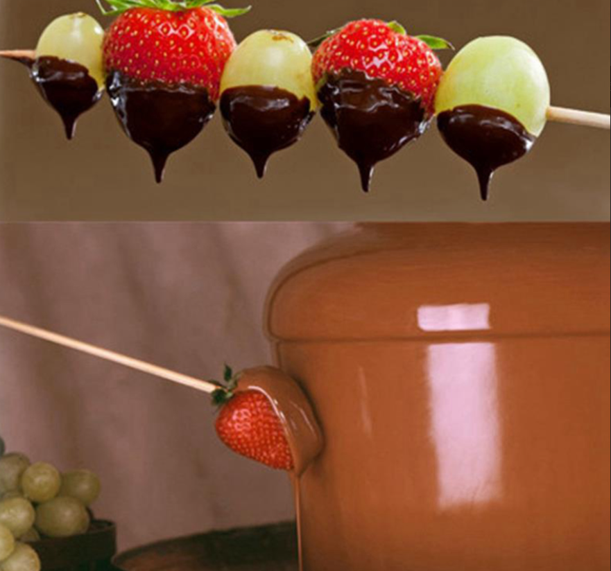 Шоколадный фонтан фондю Chocolate Fondue Fountain Mini / Фондюшница - фото 9 - id-p220778188