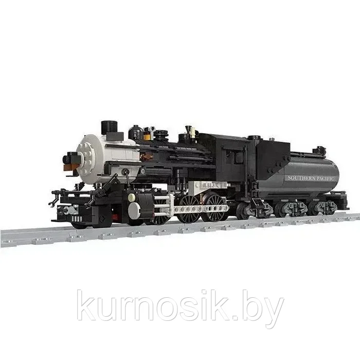 Конструктор 59003 JIE STAR Steam Train Локомотив, 1136 деталей - фото 3 - id-p220778538