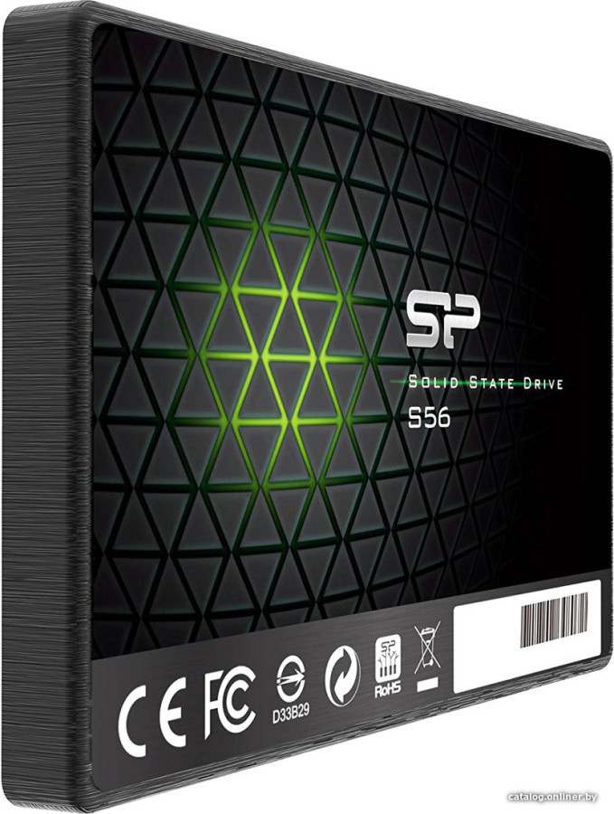 Твердотельный диск Silicon Power SSD 120GB SP120GBSS3S56B25, 2.5", SATA III [R/W - 460/360 MB/s] TLC - фото 1 - id-p219447245