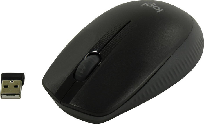 Манипулятор Logitech Wireless Mouse M190 Black (RTL) USB 3btn+Roll, беспроводная 910-005923/910-005905, фото 2