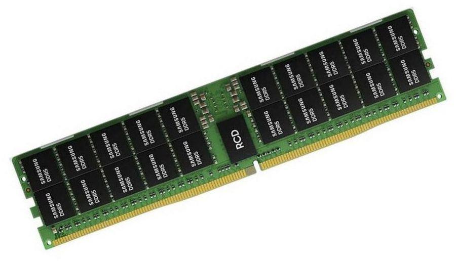 Модуль памяти Samsung M321R4GA3BB6-CQK DDR5 RDIMM 32Gb PC5-38400 ECC Registered - фото 1 - id-p215327761