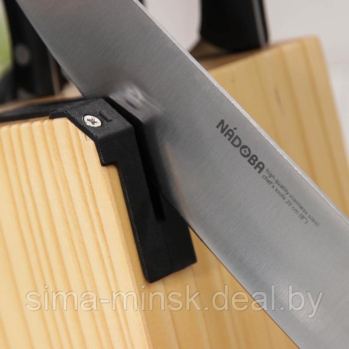 Набор кухонных ножей Nadoba Helga, 5 шт: 9 см, 12.5 - фото 3 - id-p220781574