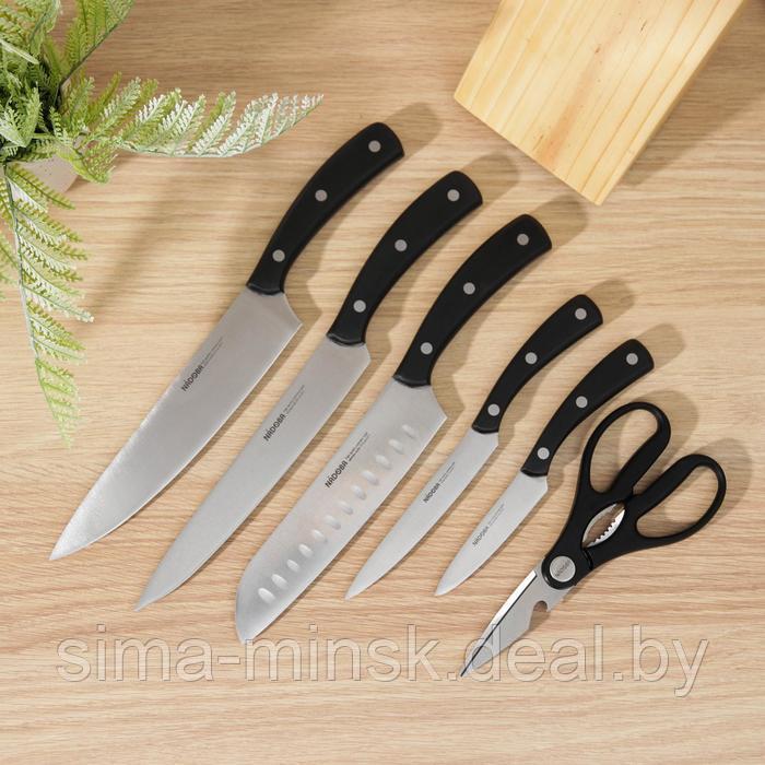 Набор кухонных ножей Nadoba Helga, 5 шт: 9 см, 12.5 - фото 4 - id-p220781574