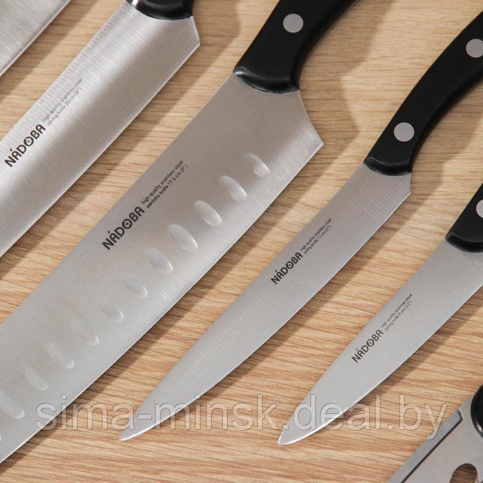 Набор кухонных ножей Nadoba Helga, 5 шт: 9 см, 12.5 - фото 5 - id-p220781574