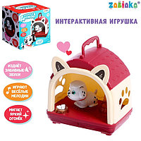 ZABIAKA Интерактивная игрушка "Любимый дружок" SL-06191 звук, свет, цвет МИКС