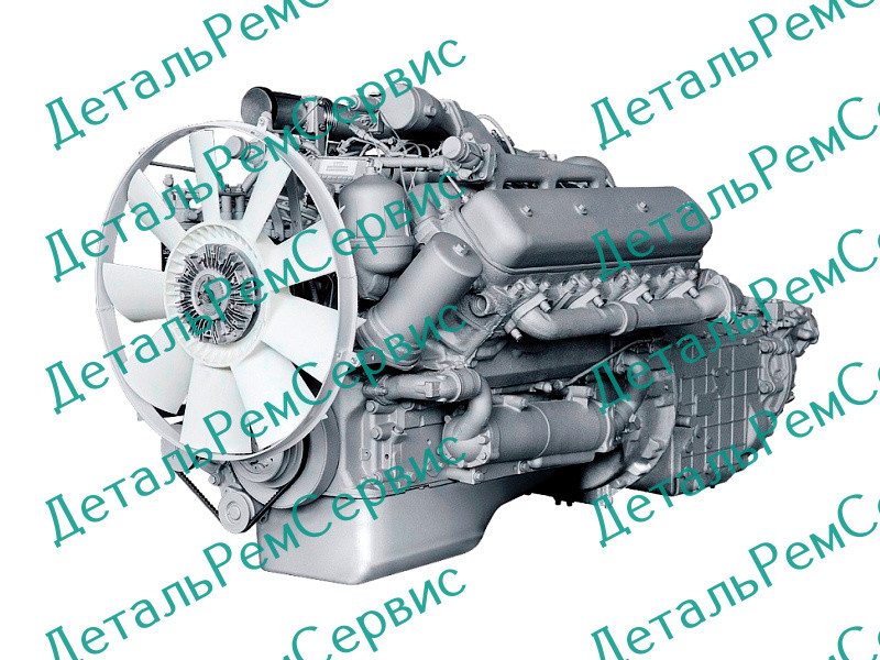 Двигатель V-образный 8-цилиндровый дизельный ЯМЗ-6582.10-02 - фото 1 - id-p220782069