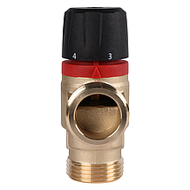 ROMMER RVM-0231-254325 термостатический смесительный клапан 1  НР 20-43°С KV 2,5 (боковое смешивание), фото 2