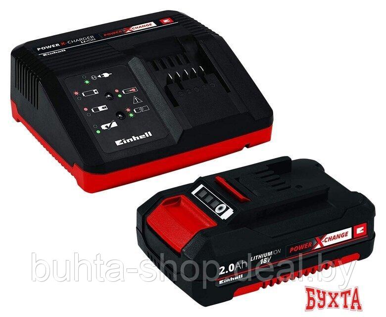 Аккумулятор с зарядным устройством Einhell Power X-Change 4512040 (18В/2 Ah + 18В) - фото 1 - id-p201247944