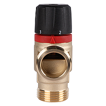 ROMMER RVM-0232-256025 термостатический смесительный клапан 1  НР 35-60°С KV 2,5 (боковое смешивание), фото 2