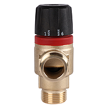 ROMMER RVM-1121-186520 термостатический смесительный клапан 3/4  НР 30-65°С KV 1,8 (центральное смешивание), фото 2