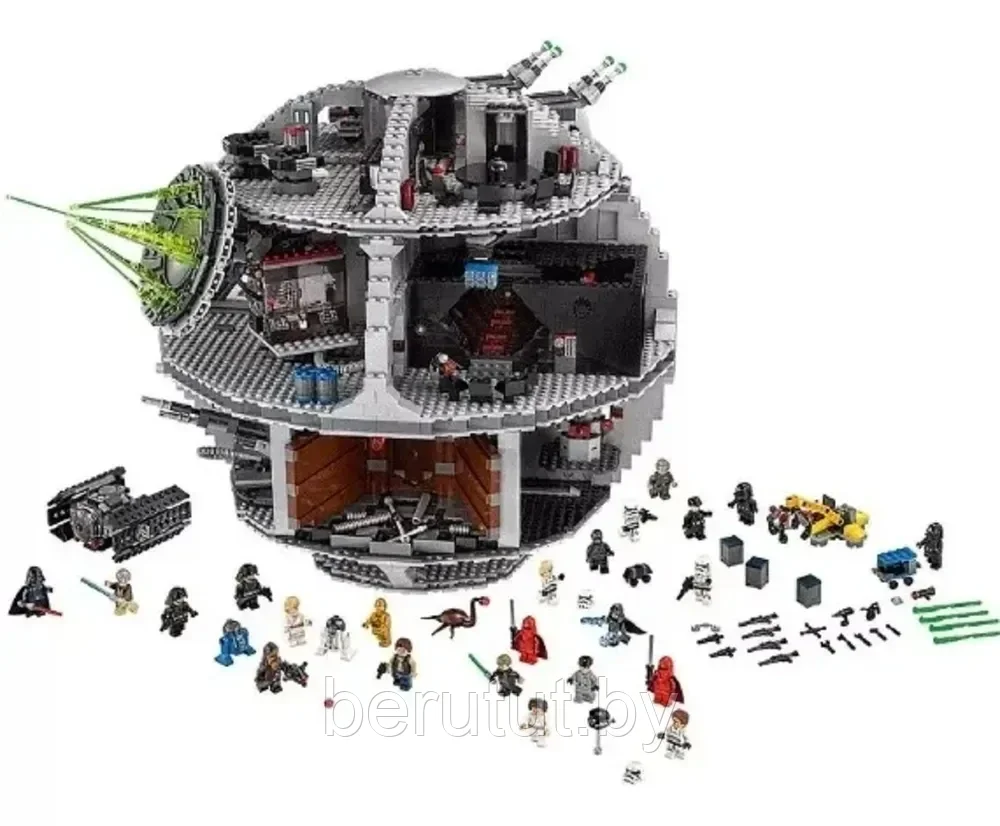 Конструктор "Star wars" Звезда смерти "The Death Star" 4126 (Звездные войны: Аналог Lego) - фото 2 - id-p220783247