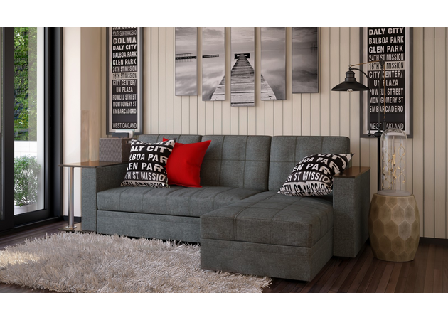 Диван угловой со столиком Атлант (Capri 28) (ID#220783716), цена: 1240 ...