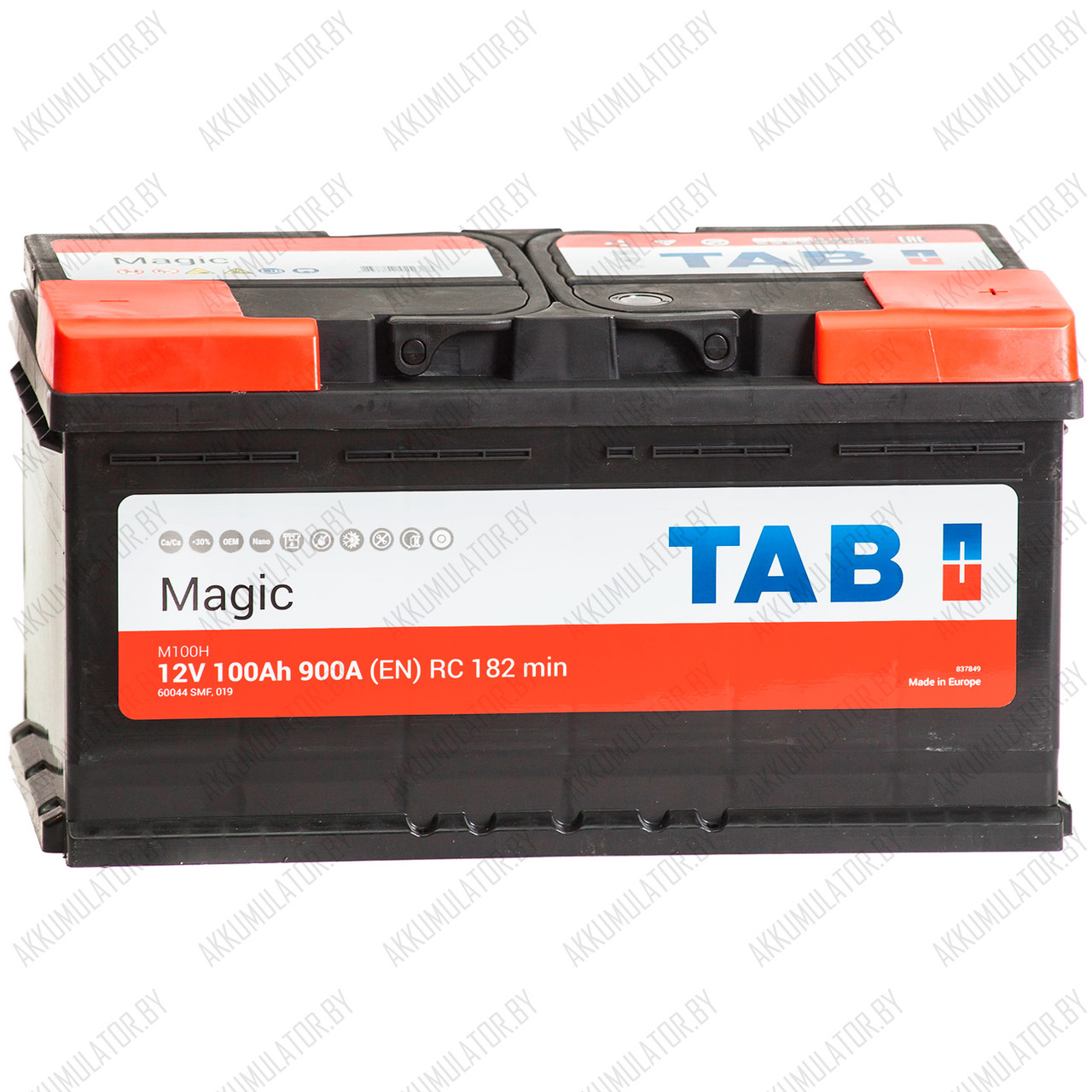 Аккумулятор TAB Magic / [189800] / 100Ah / 900А - фото 1 - id-p220786812