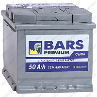 Аккумулятор Bars Premium / 50Ah / 450А