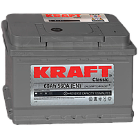 Аккумулятор Kraft Classic / 60Ah / 560А
