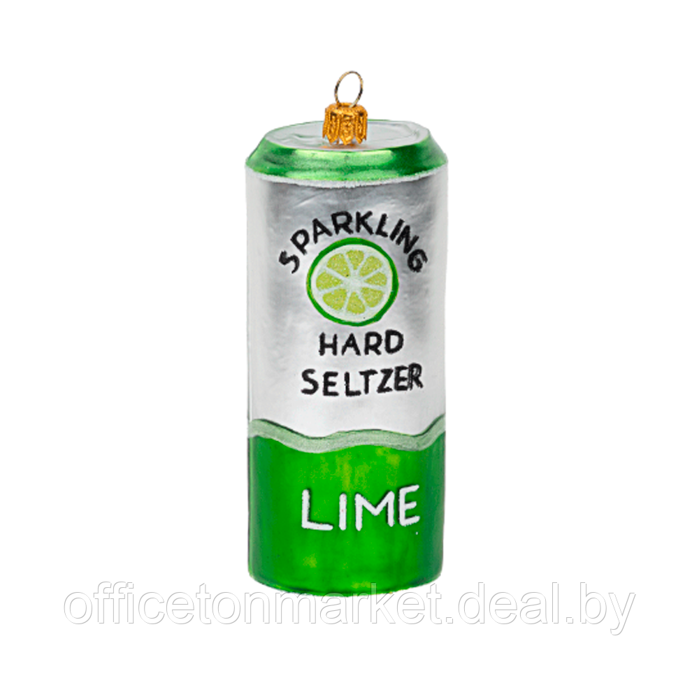 Украшение елочное "Hard Seltzer Lime Can", ассорти - фото 1 - id-p220781084