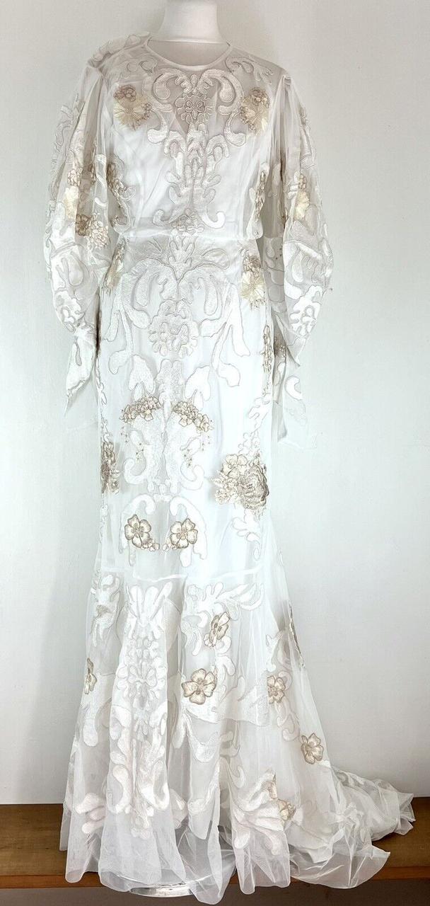 Свадебное платье ASOS DESIGN Anastasia Color IVORY Размер EU 36 - фото 5 - id-p220787076