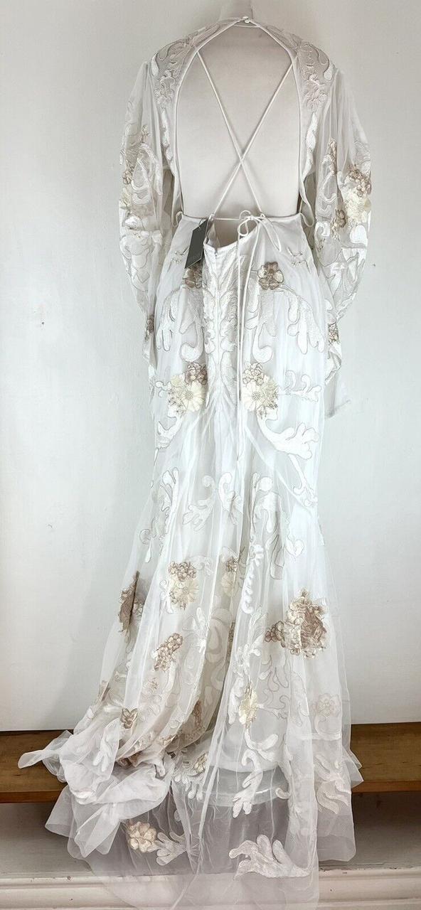 Свадебное платье ASOS DESIGN Anastasia Color IVORY Размер EU 36 - фото 7 - id-p220787076
