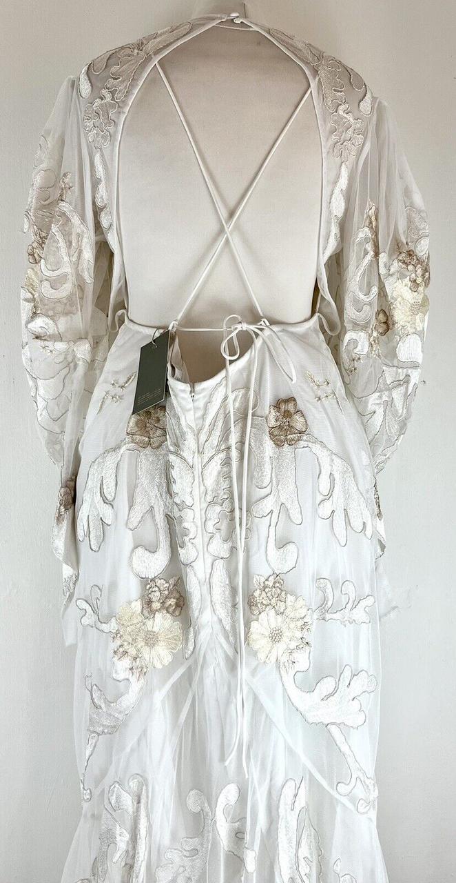 Свадебное платье ASOS DESIGN Anastasia Color IVORY Размер EU 36 - фото 8 - id-p220787076