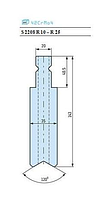Пуансон радиусный Тип «T» S 2208 R 10 - R 25