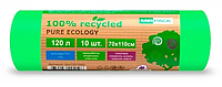 Мешки для мусора ПВД Mirpack "Био", 120л, 30мкм, 10шт., ароматизированные, биоразлагаемые