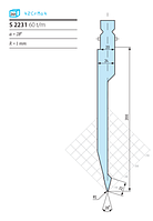 Пуансон Тип «W» S 2231 (60 t/m)