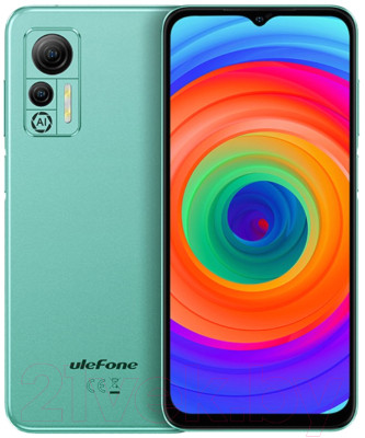 Смартфон Ulefone Note 14 3GB/16GB (зеленый) - фото 1 - id-p220791232