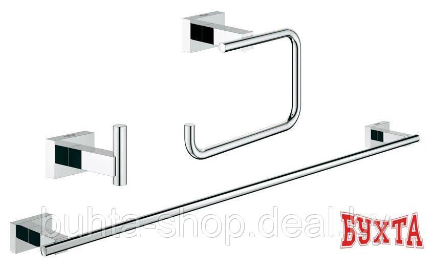 Набор для туалета Grohe Essentials Cube 40777001 (хром) - фото 1 - id-p202767359