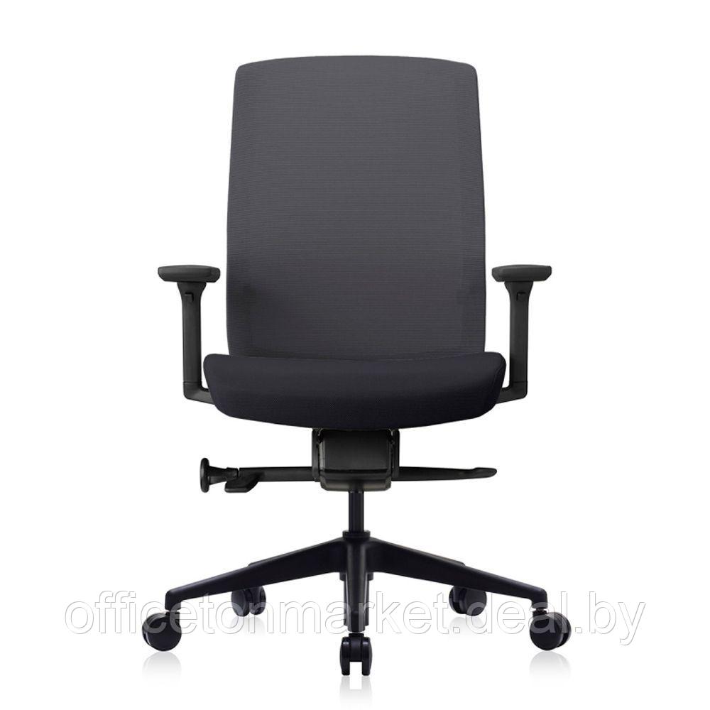 Кресло для руководителя Bestuhl "J1", сетка, ткань, пластик, черный - фото 2 - id-p220792508