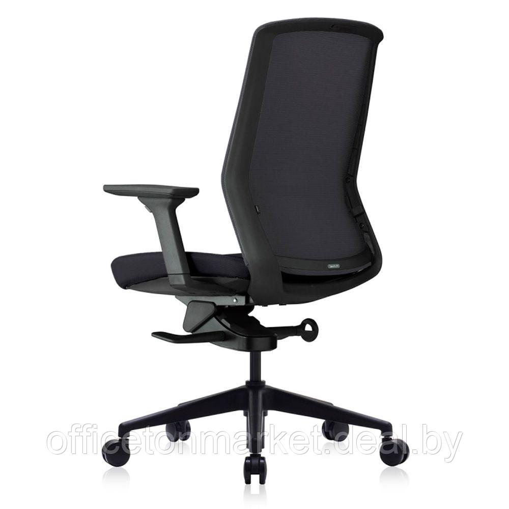 Кресло для руководителя Bestuhl "J1", сетка, ткань, пластик, черный - фото 4 - id-p220792508