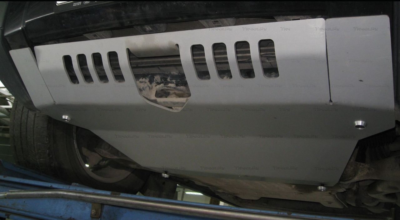Защита Alfeco для рулевыx тяг Land Rover Discovery III 2004-2009. Артикул ALF.38.05
