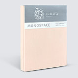 Пододеяльник 1,5 сп. 145*215 пудровый сатин Моноспейс ECOTEX, фото 2