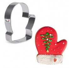 Форма для вырезания печенья Варежка, 8,8*10,5 см металл