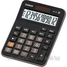 Калькулятор настольный Casio "MX-12B", 12-разрядный, черный