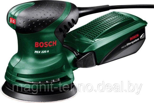 Эксцентриковая шлифмашина Bosch PEX 220 A (0603378020) - фото 1 - id-p220795340