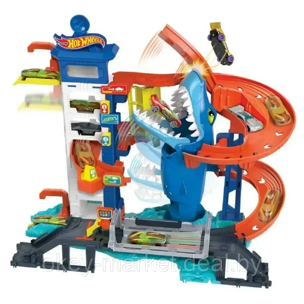 Игровой набор Hot Wheels Атака акулы Хот Вилс HDP06 - фото 7 - id-p220795528