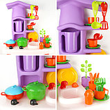 Игровой набор "Hut Kitchen" кухня детская игрушка М 10, фото 2