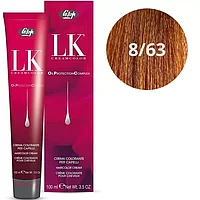 LK Lisap Milano Cream Color 8/63 Светлый Блондин Медно-Золотистый 100 мл Крем-краска для окрашивания волос