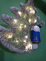 Подвеска Елка с колокольчиком светящаяся (Сувенир), фото 3