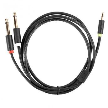 Аксессуар Telecom Jack 3.5mm  - 2xJack 6.35mm 1.5m TAV6168-1.5M