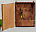 Ключница настенная деревянная закрытая Sima-Land 17*22*6 см, «Счастья в дом!», фото 2