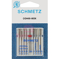 Универсальный набор комбинированных игл Schmetz combi box (8+1 шт.)