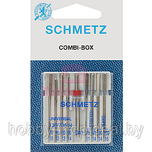 Универсальный набор комбинированных игл Schmetz combi box (8+1 шт.)