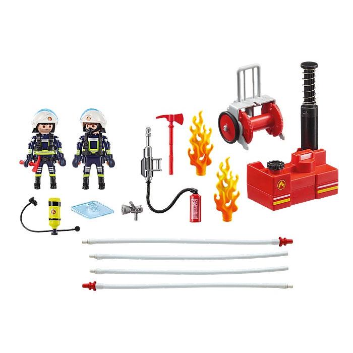 Игровой набор Playmobil. Пожарные с водяным насосом - фото 2 - id-p220799505