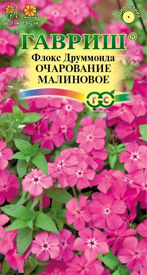 Флокс Друммонда Очарование малиновое 0,05г Гавриш